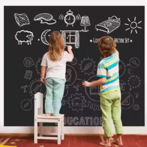 Sticker Aura Black Board Vinyl Wall Sticker (45x200 cm)