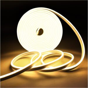 600 LED Bulb | 5 Meter Warm White Neon Flexible Strip Light