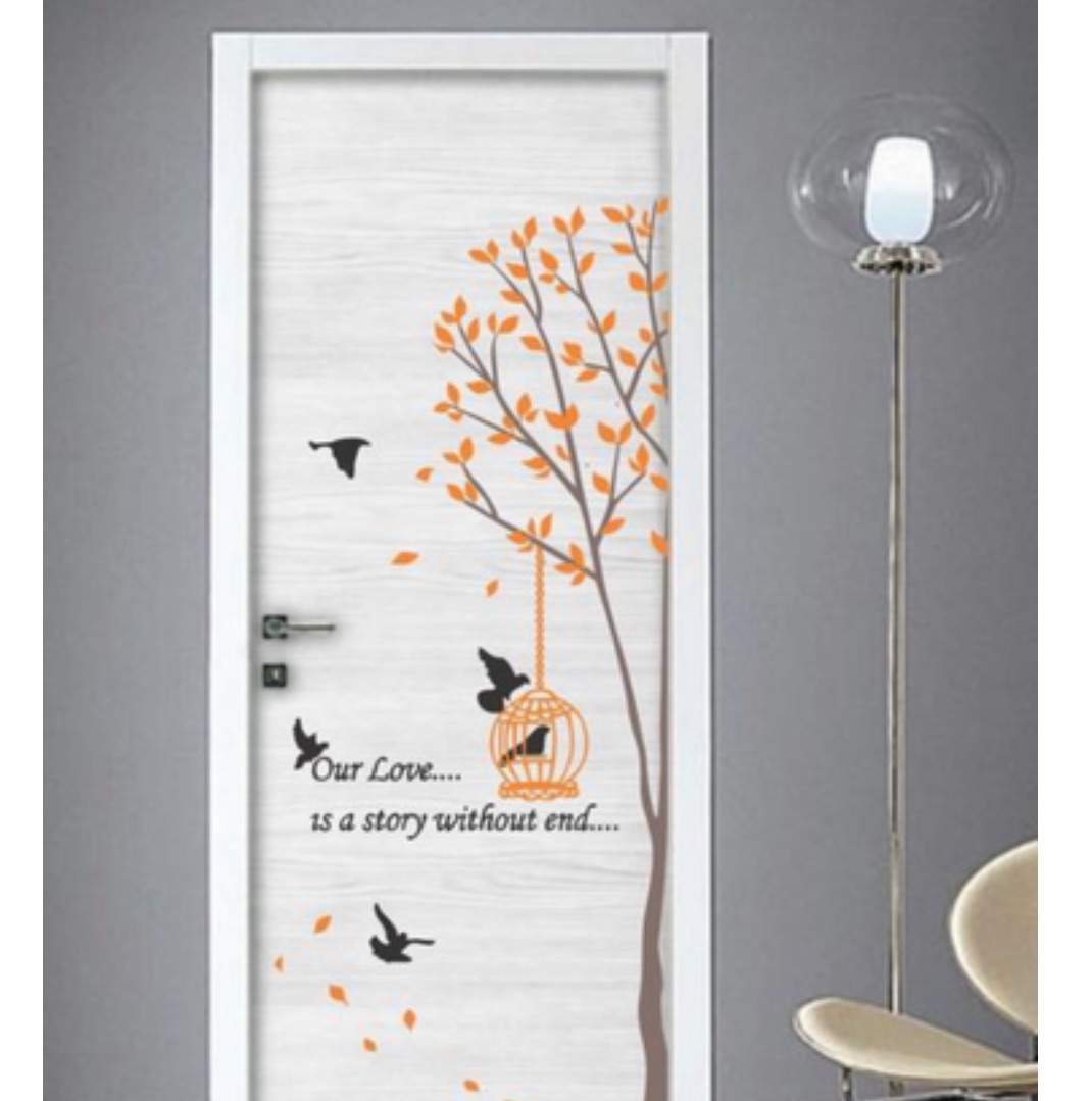 PVC Vinyl Door Sticker – Comics & Cartoons Theme