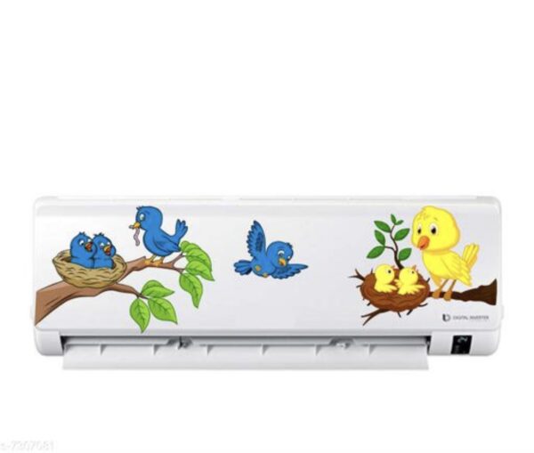🐦 Abstract Birds Sticker for Bedroom