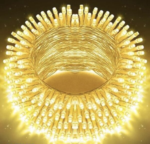 MPROW 11 Meter 40 LED Yellow String Light – Festive Décor Essential