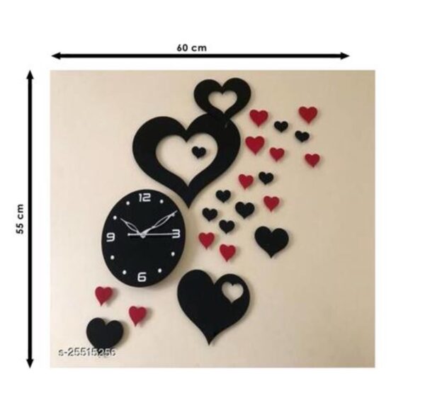 Graceful Wooden Wall Clock – A Touch of Timeless Elegance - Image 3