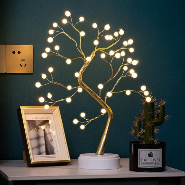36 LED Decorative Bonsai Tree Lamp – Magical Tabletop Ambience - Image 5