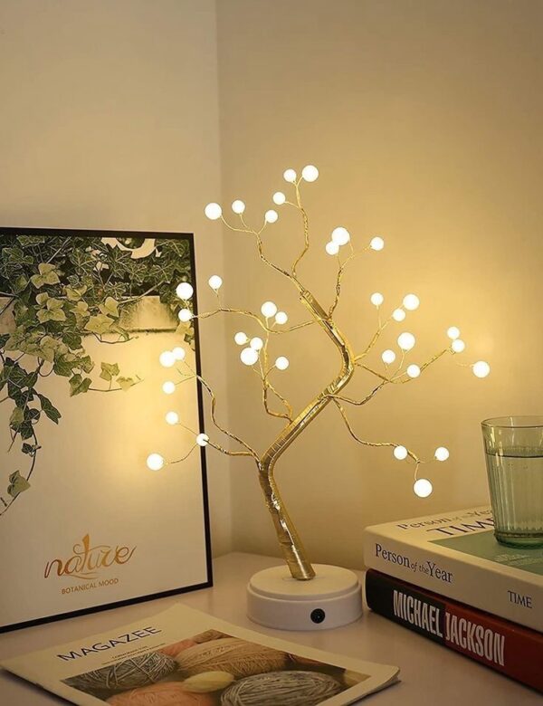 36 LED Decorative Bonsai Tree Lamp – Magical Tabletop Ambience - Image 3