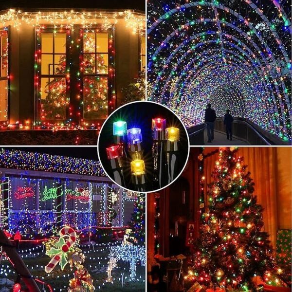 50 Meter Multicolor Copper String Light with 8 Modes - Image 2