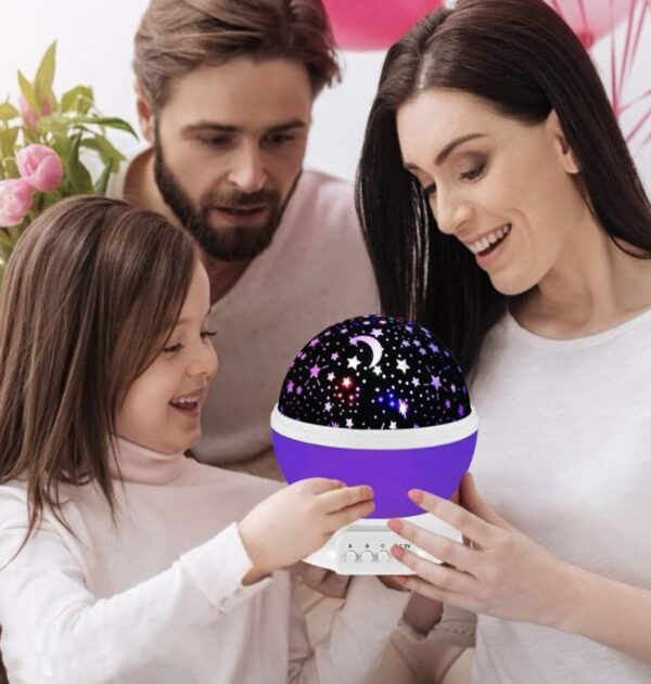 Star Master 360° Moon Night Light Projector Lamp - Image 4