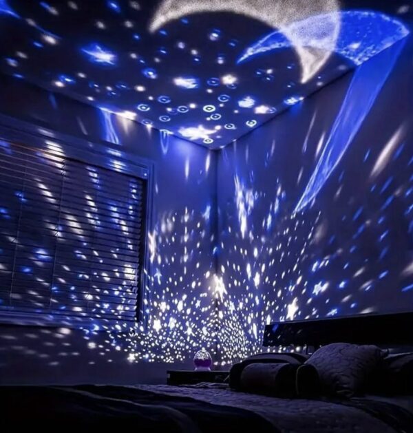 Star Master 360° Moon Night Light Projector Lamp - Image 2